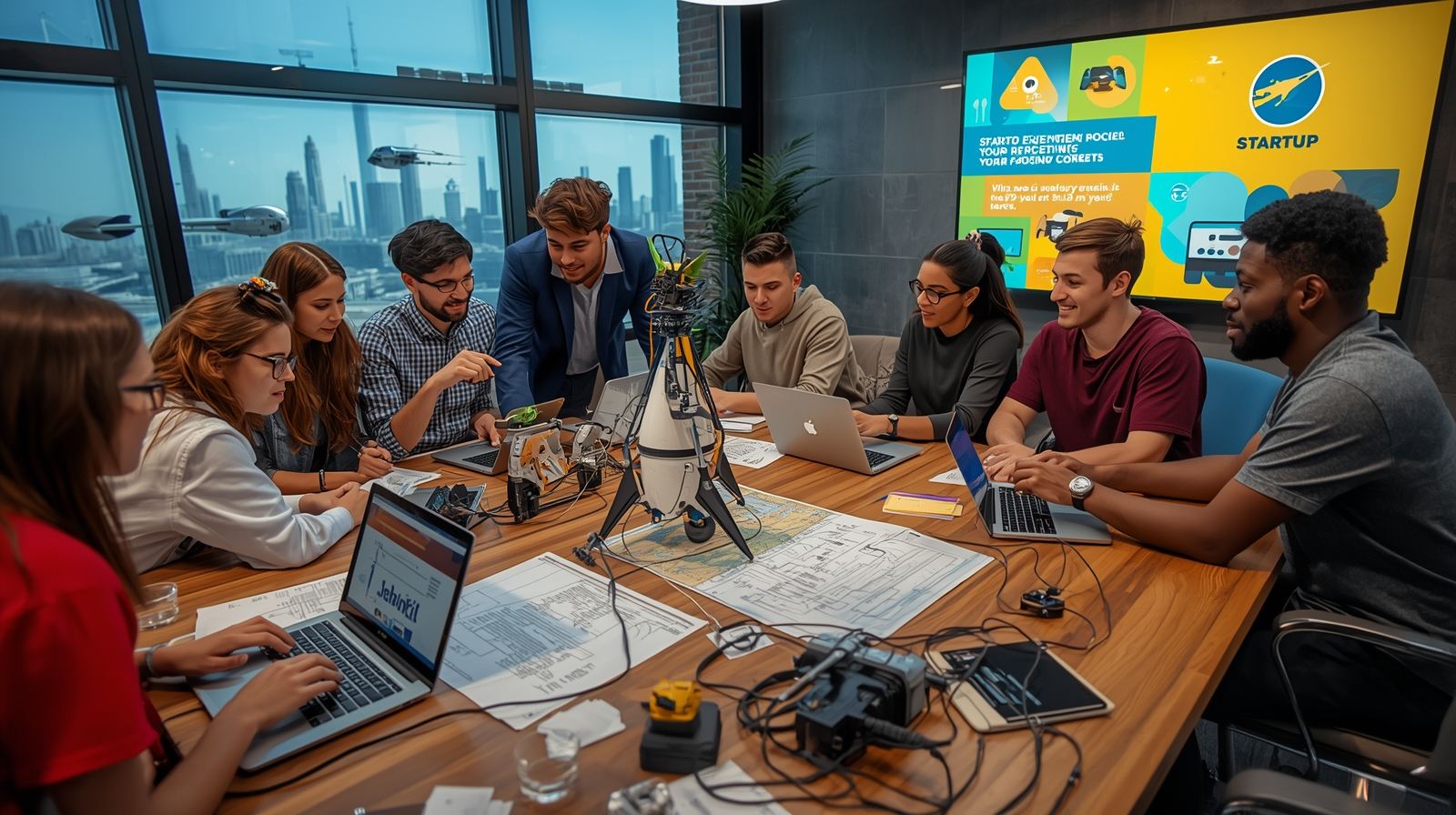 Презентация акселератора "Университетские стартапы"