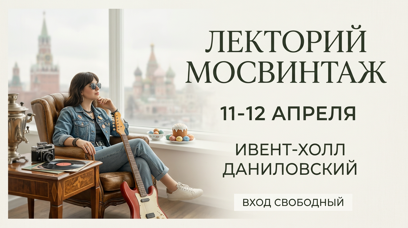 Лекторий мосвинтаж 11-12 апреля 2026