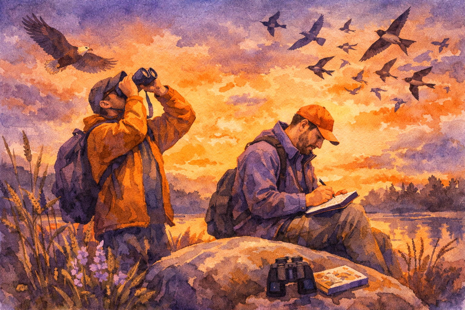 День орнитолога. Четыре мини-лекции