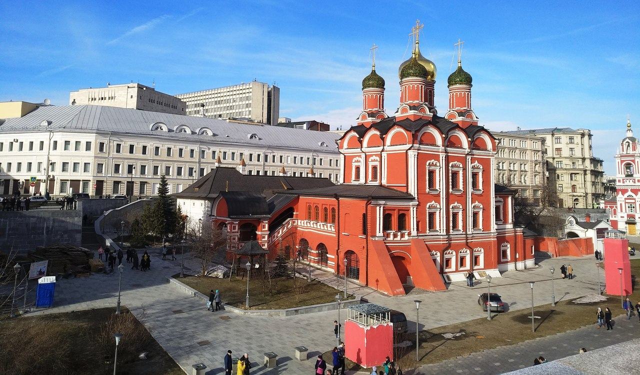 Пленэр в парке "Зарядье"