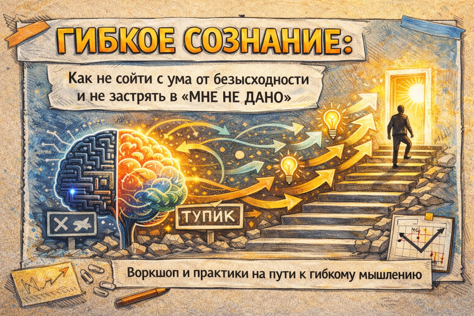 ГИБКОЕ СОЗНАНИЕ: Как не сойти с ума от безысходности и не застрять в концепции «МНЕ НЕ ДАНО». Часть 2