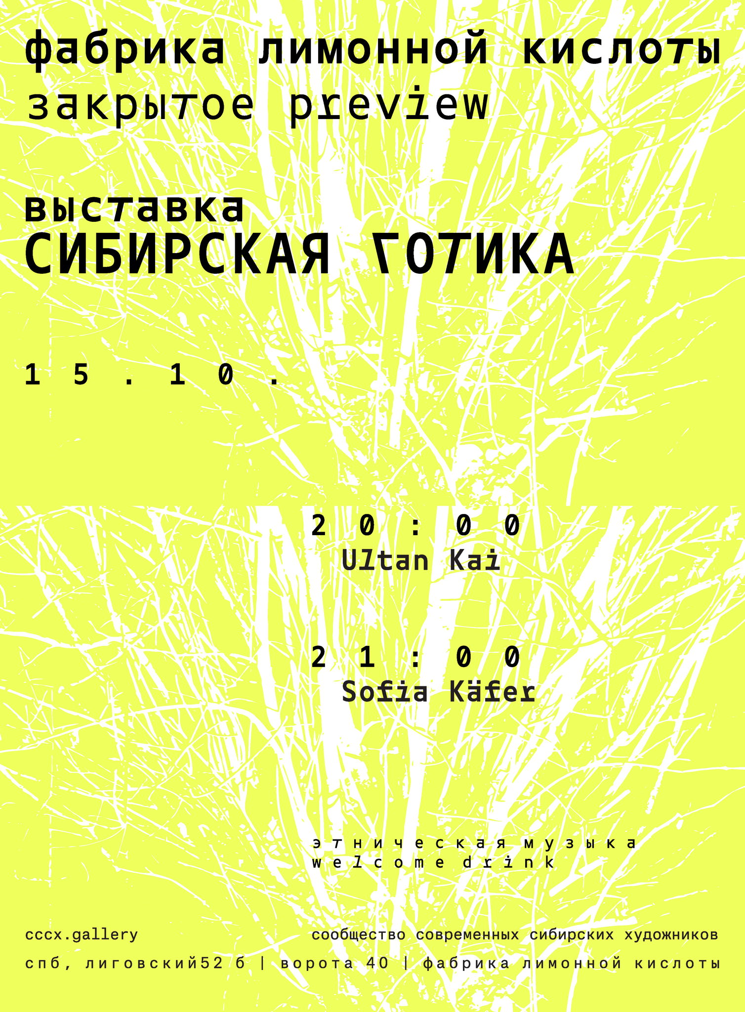 Закрытое preview выставки «Сибирская готика»