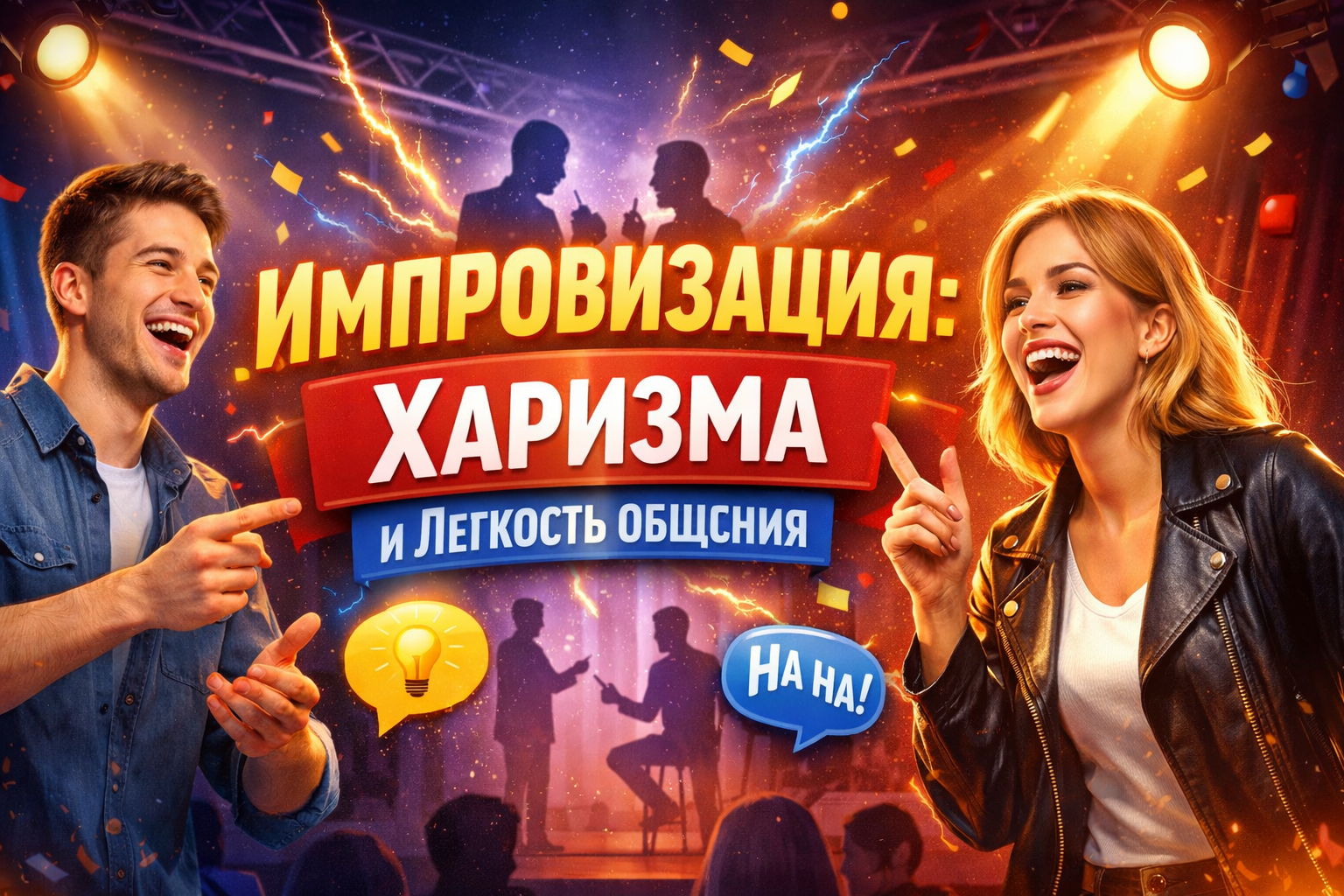 Импровизация: Харизма и лёгкость в общении