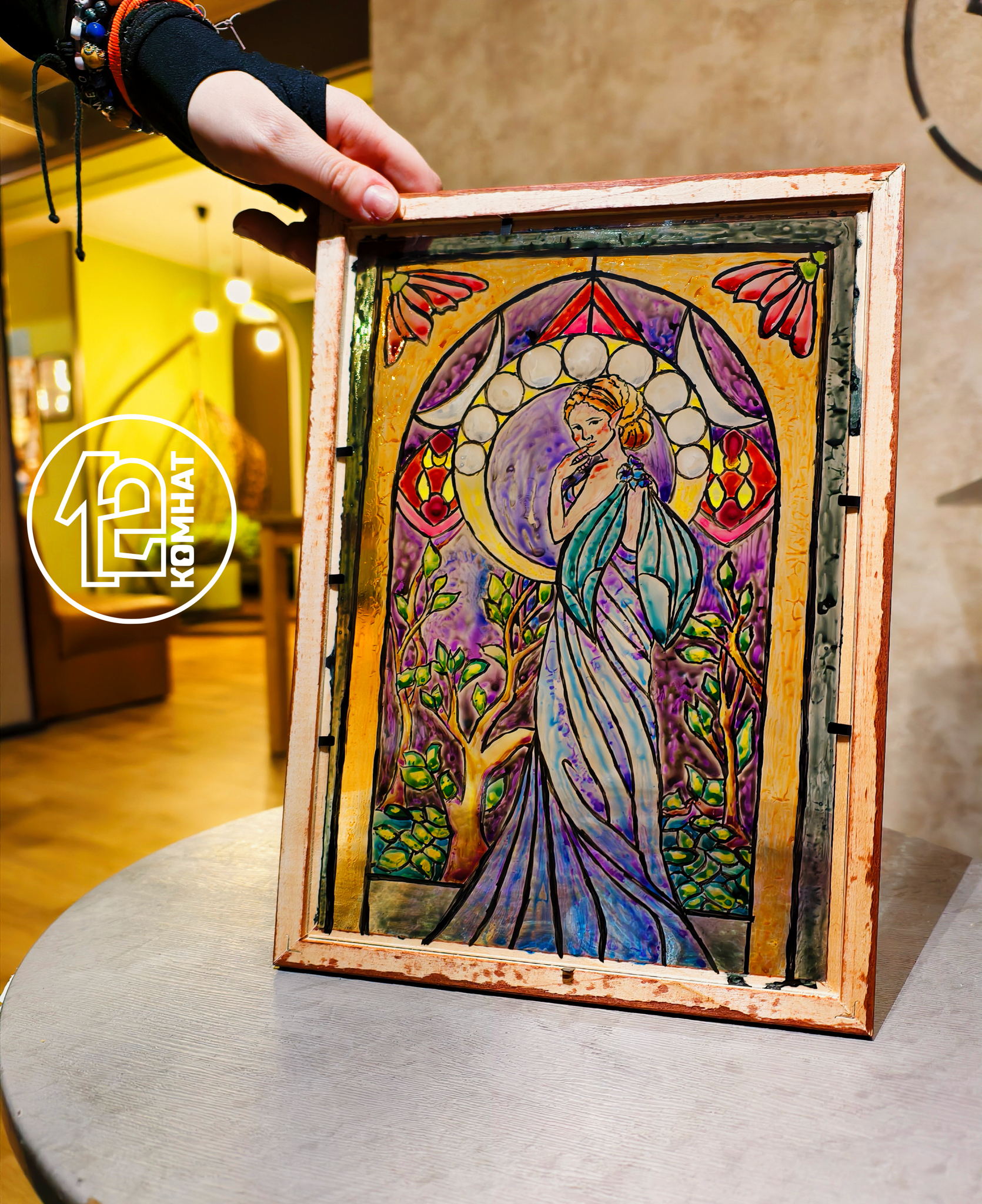 Витражная картина