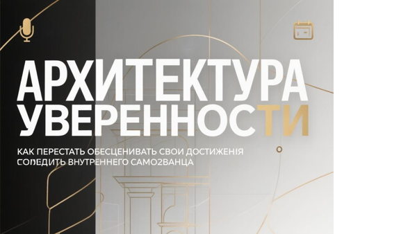 «Архитектура уверенности: как перестать обесценивать свои достижения и победить внутреннего самозванца»