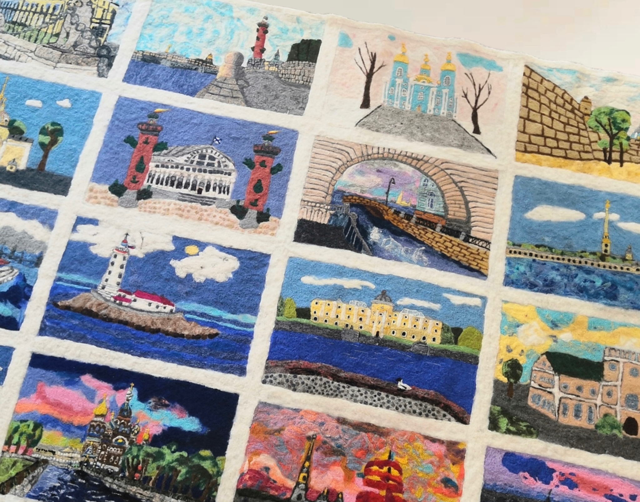 Мастер-класс по валянию из шерсти «Виды любимого города»