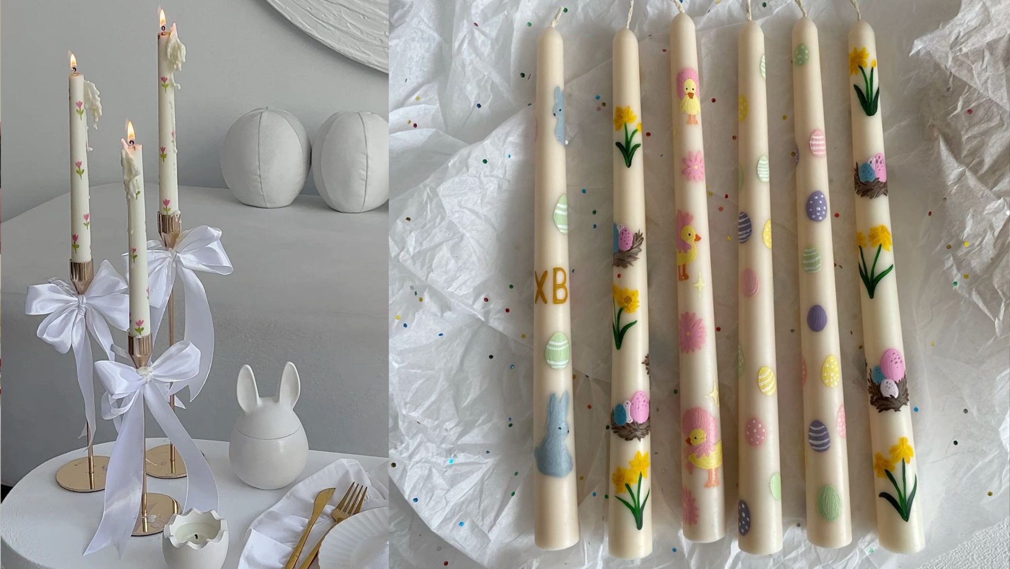 Роспись свечей «Пасхальное тепло»