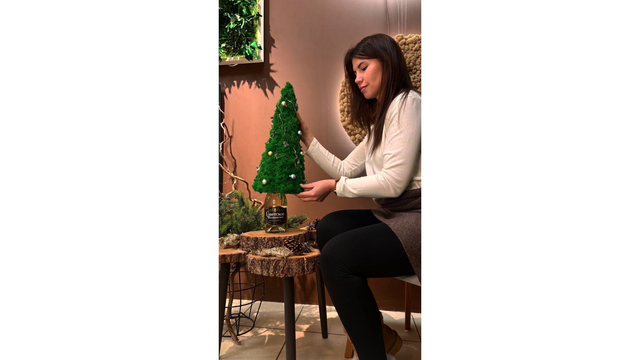 Новогодний мастер-класс "Елка-чехол"