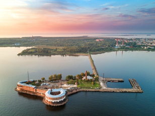 Кронштадт + теплоход