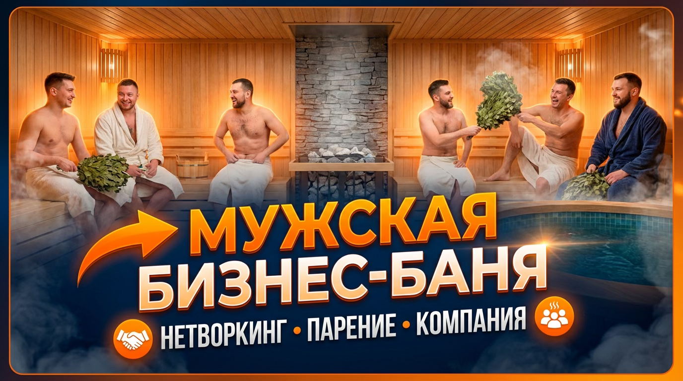 МУЖСКАЯ БИЗНЕС БАНЯ