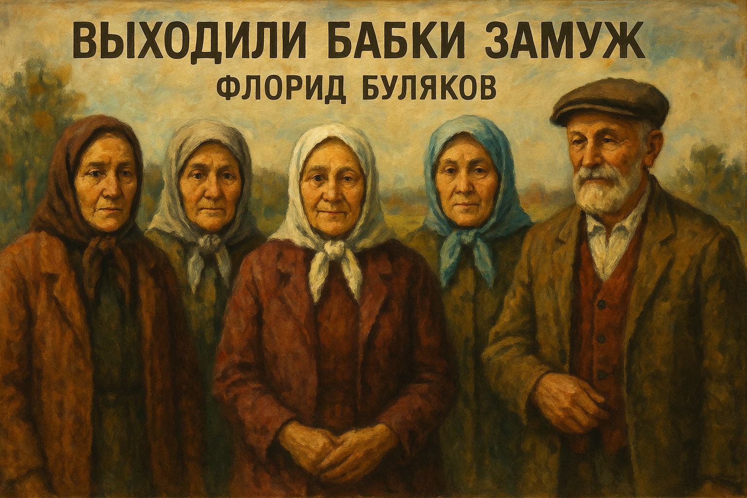 Спектакль театра «Голос жизни» по пьесе Флорида Булякова «Выходили бабки замуж» на сцене театра кукол