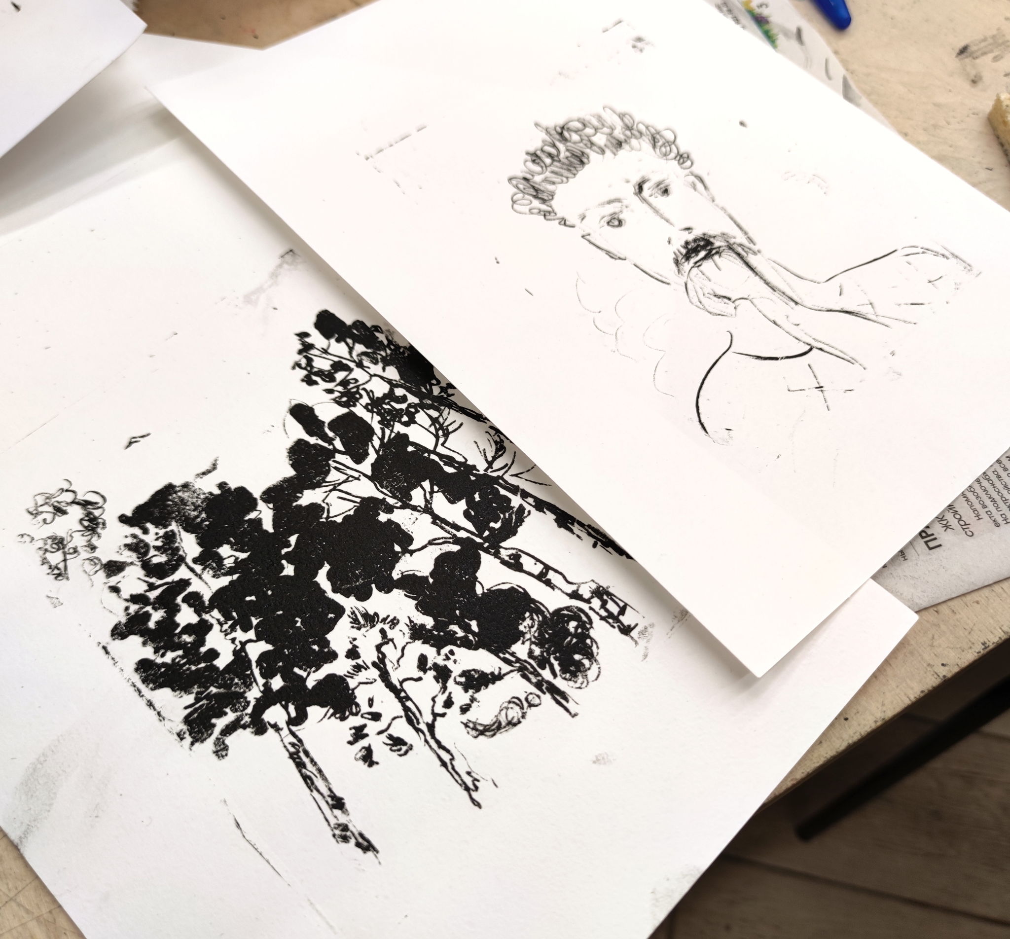 Воркшоп с чаепитием по кухонной литографии