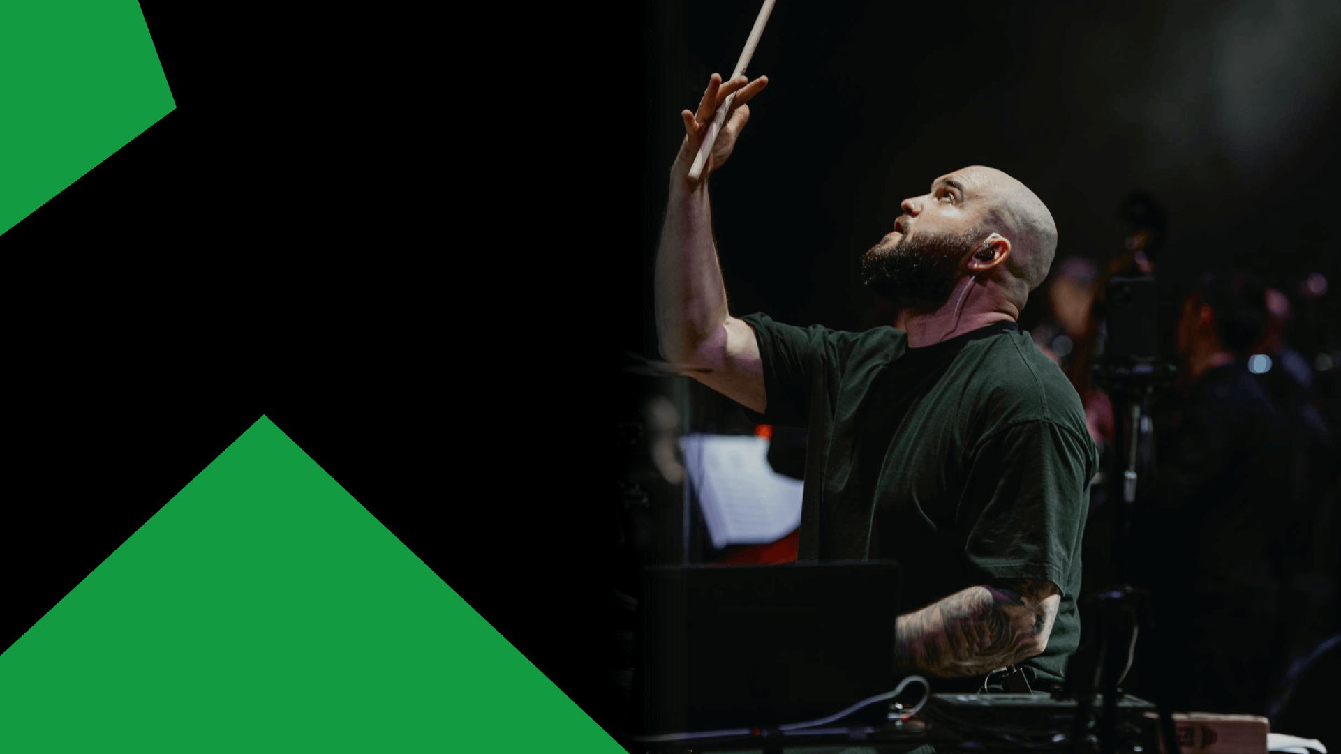 Настрой барабаны — настрой себя: мастер-класс от Тараса Андреева ("Мураками")