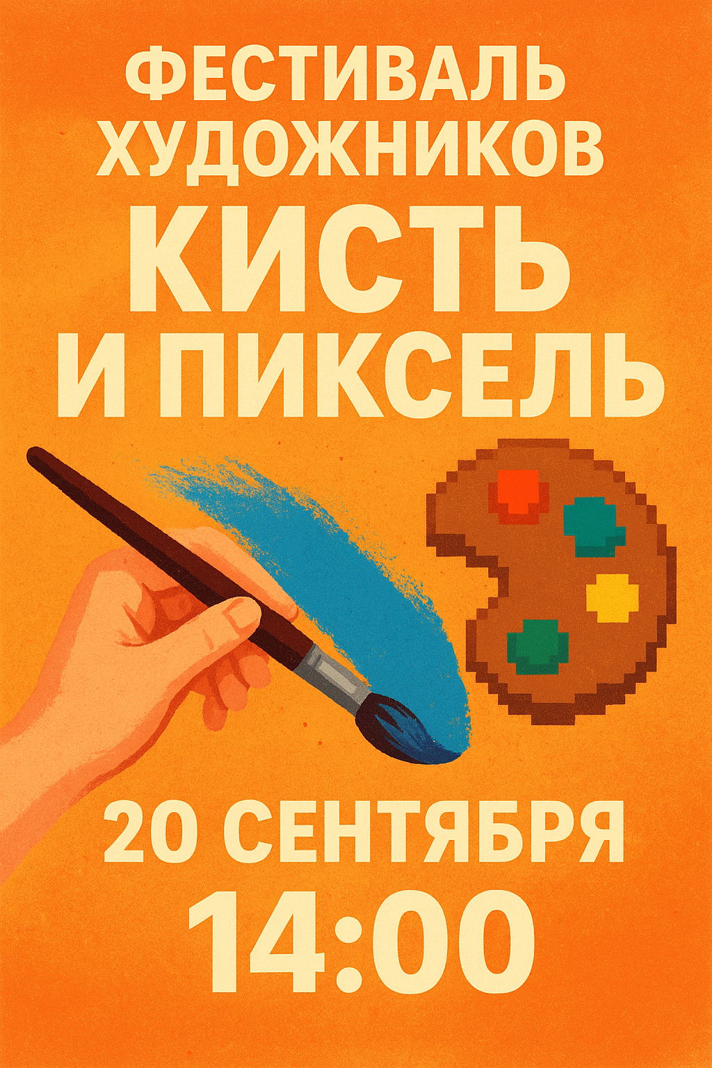 Фестиваль художников «Кисть и пиксель»