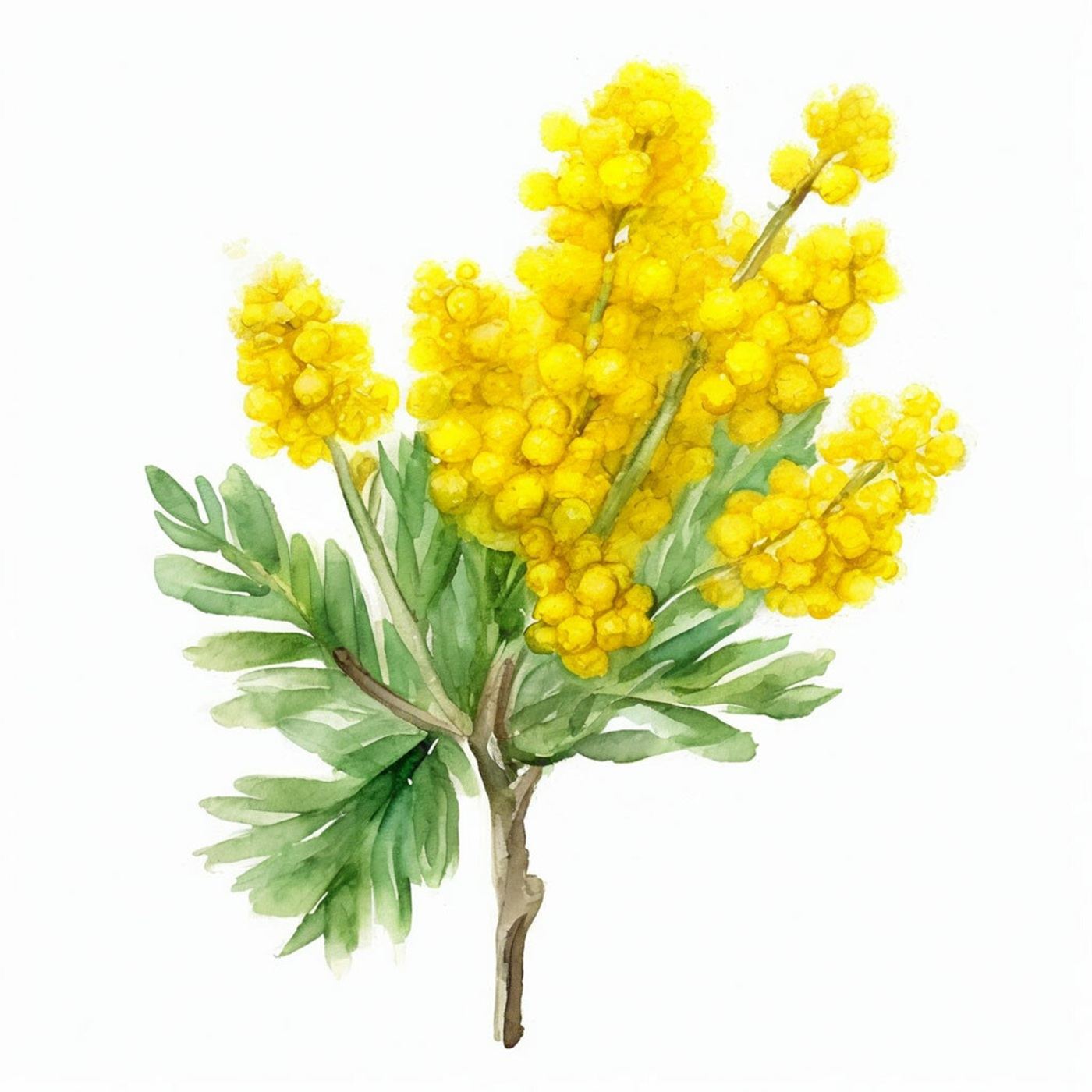 Мастер‑класс «Букет мимозы»