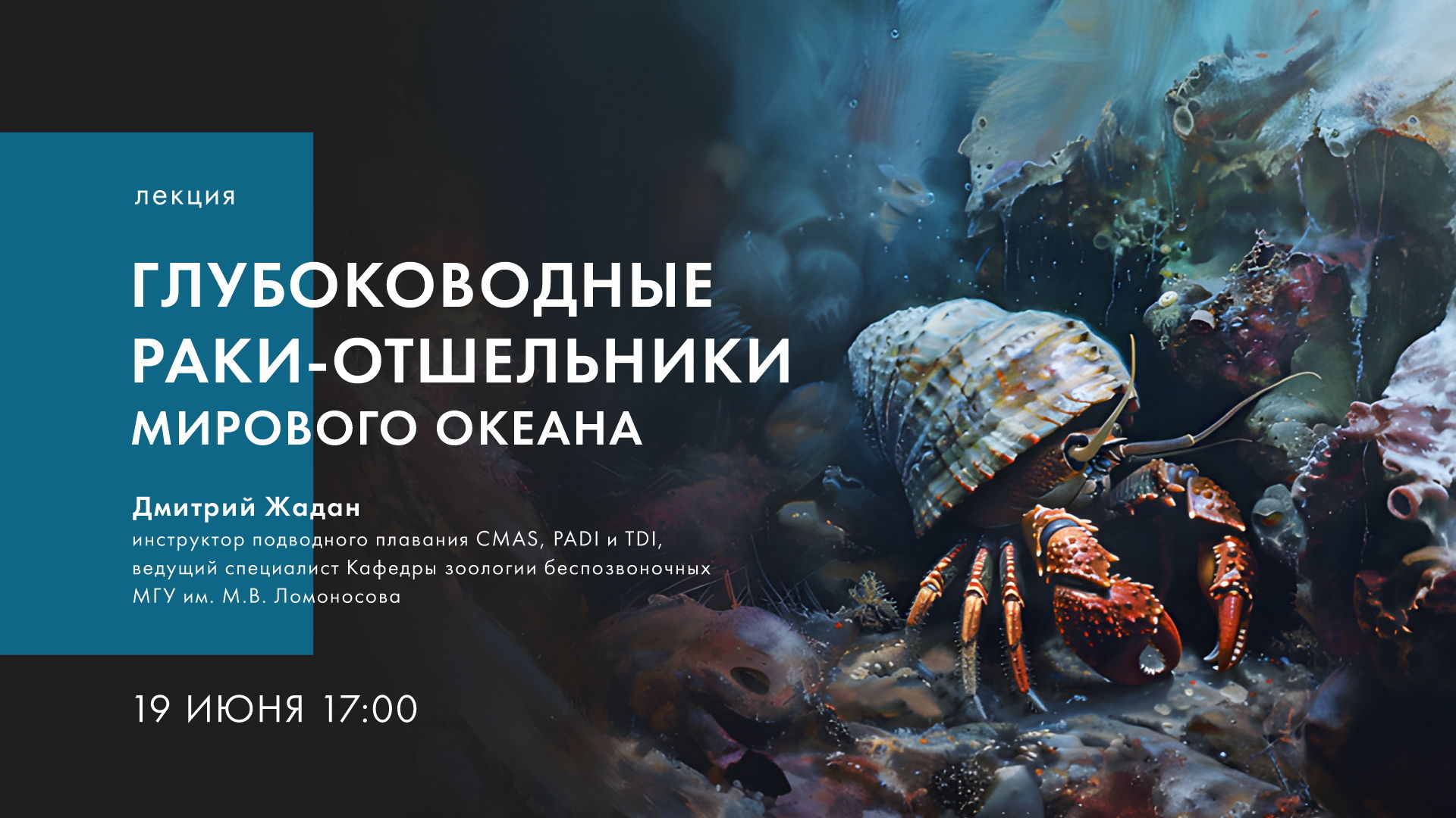 Глубоководные раки-отшельники Мирового океана