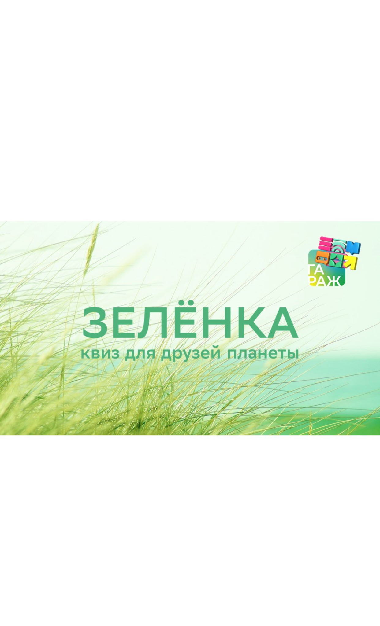 Квиз "Зелёнка 2.0"