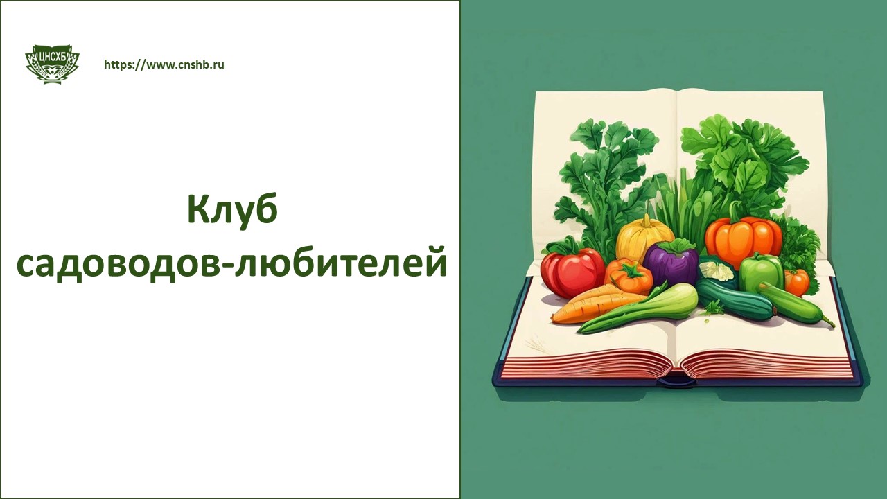 Клуб садоводов-любителей 7 октября 2026г.