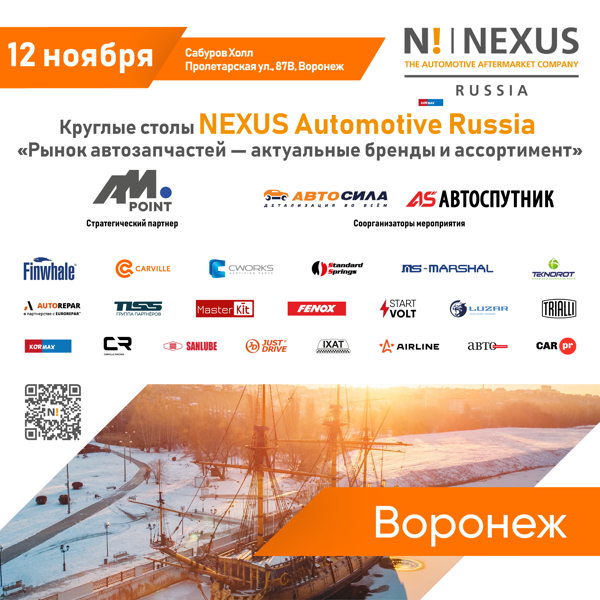 Круглый стол NEXUS Automotive Russia "Рынок автозапчастей. Актуальные бренды и ассортимент"