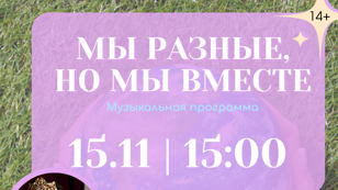 Мы разные, но мы вместе