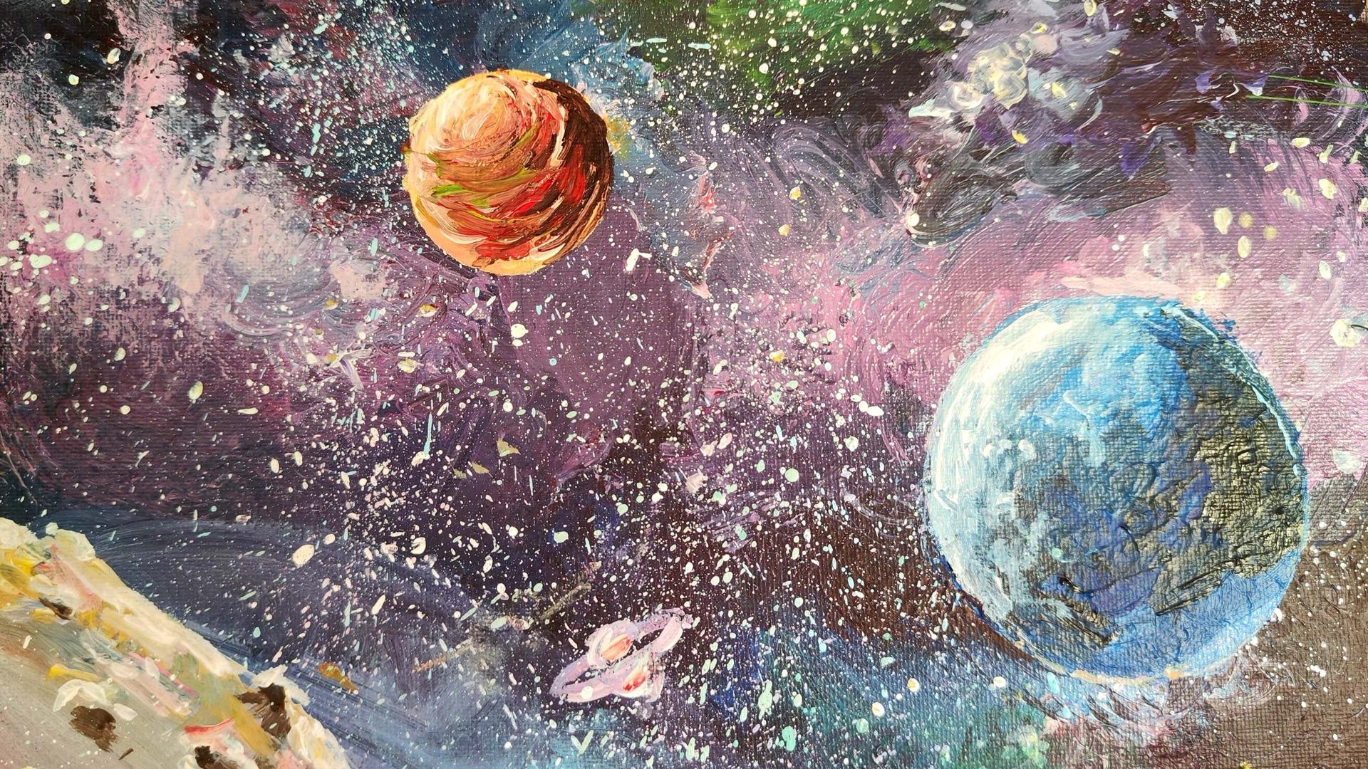 Творческая встреча для мам: космос