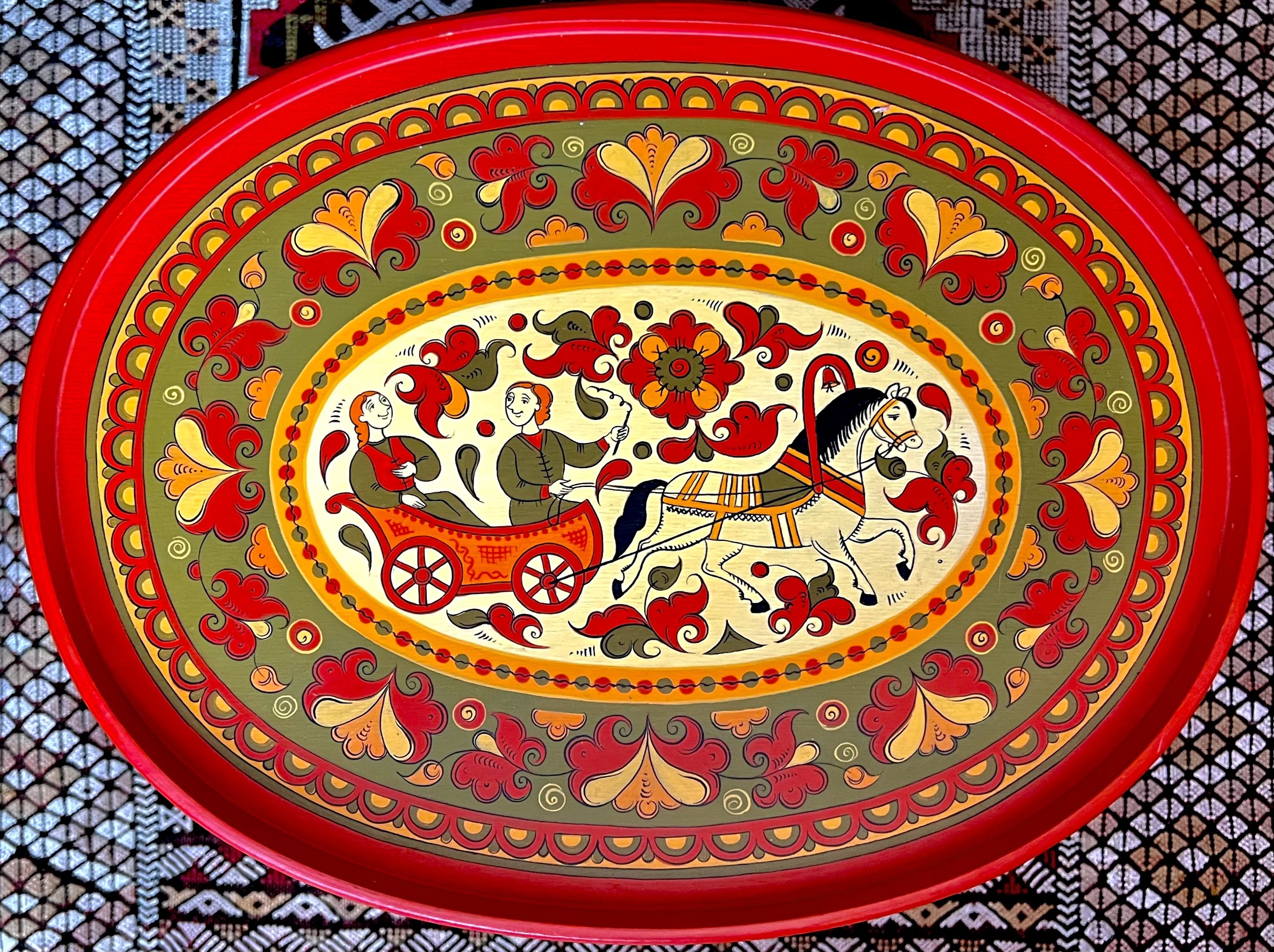 Мастер-класс «роспись деревянных тарелочек»