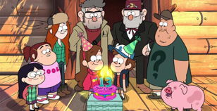 "Анимация Gravity Falls"