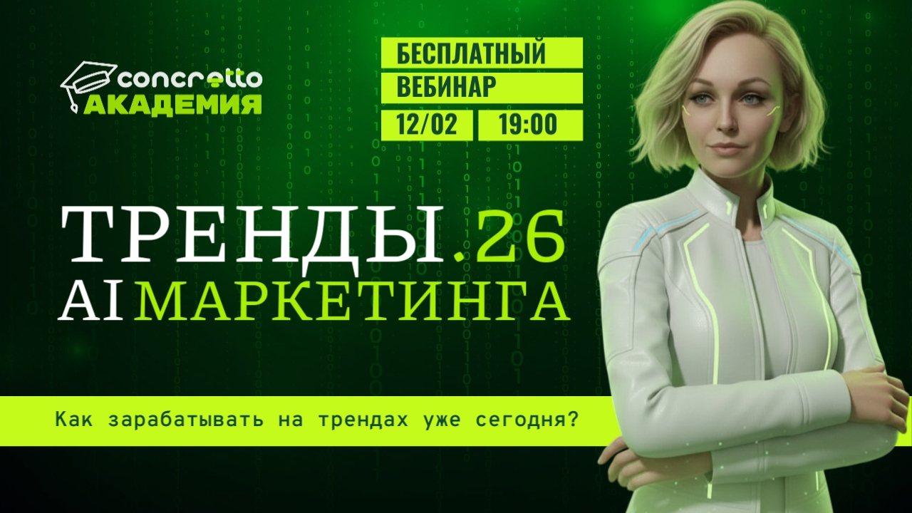 ТРЕНДЫ.26 AIМАРКЕТИНГА