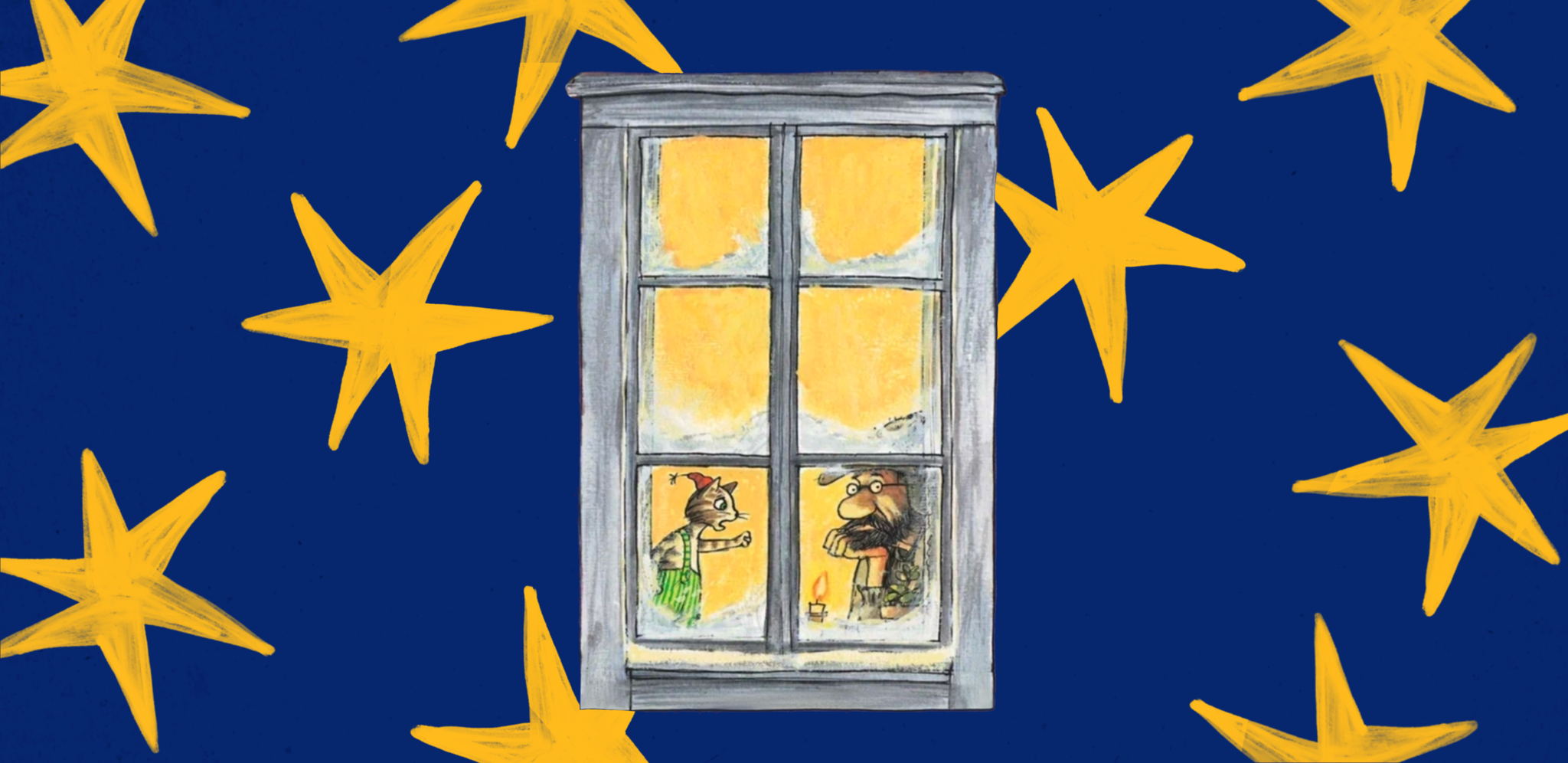 Новый год с Финдусом и Петсоном