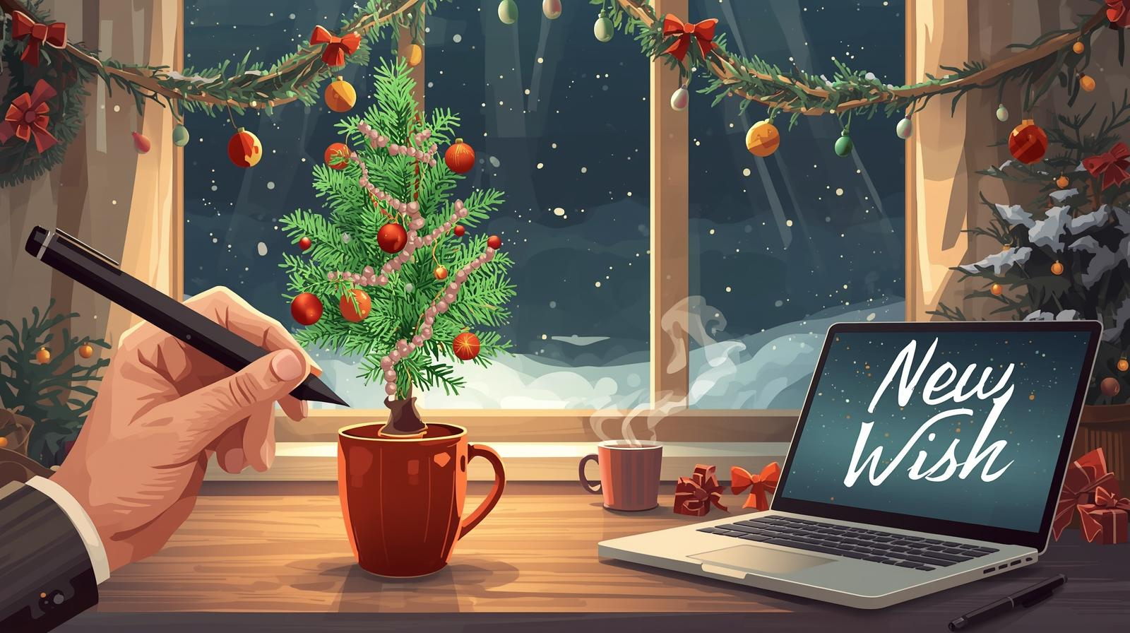 Предновогодняя магия: мастер-класс по нейро-рисованию "Новогоднее желание!"