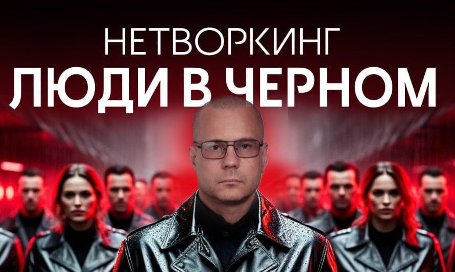 Нетворкинг Люди в черном