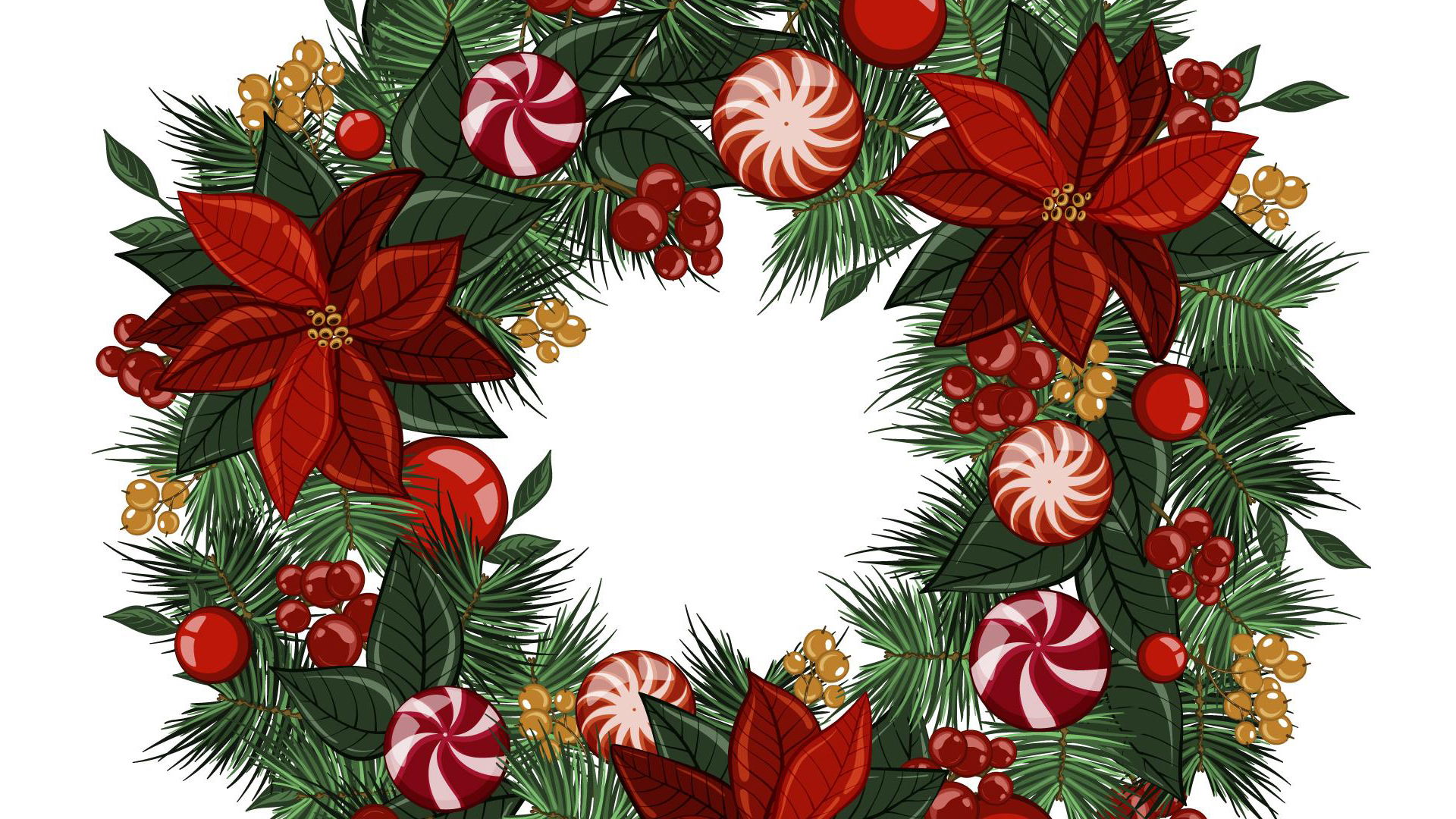 Мастер-класс «Рождественский венок»