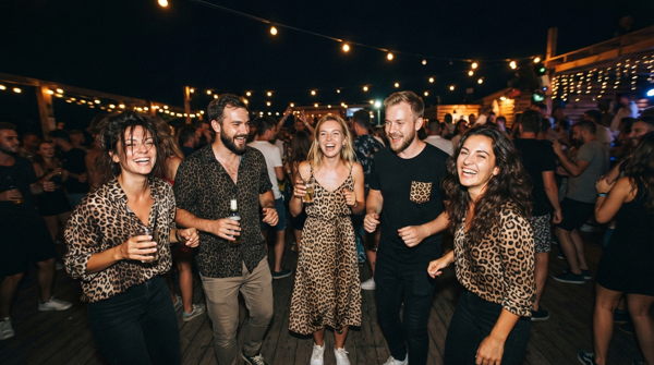 Wild Party Леопардовая вечеринка в горах
