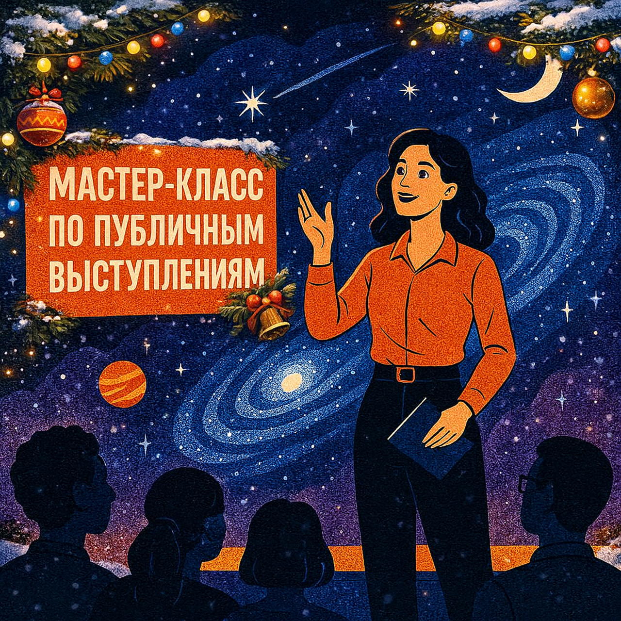 Мастер-класс по публичным выступлениям