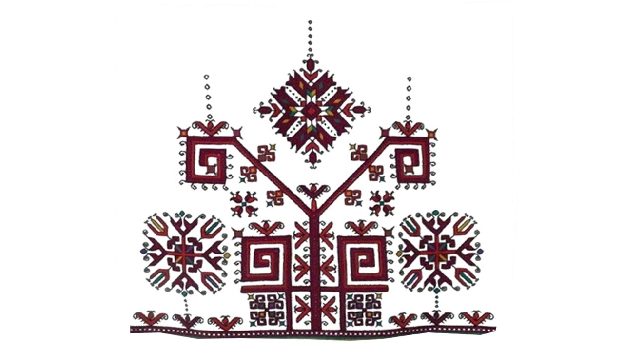 Мастер-класс «Узор из нитей сказочной реки»