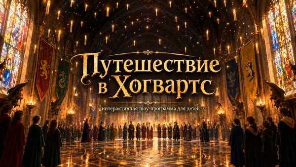 Шоу-программа для юных волшебников "Путешествие в Хогвартс"