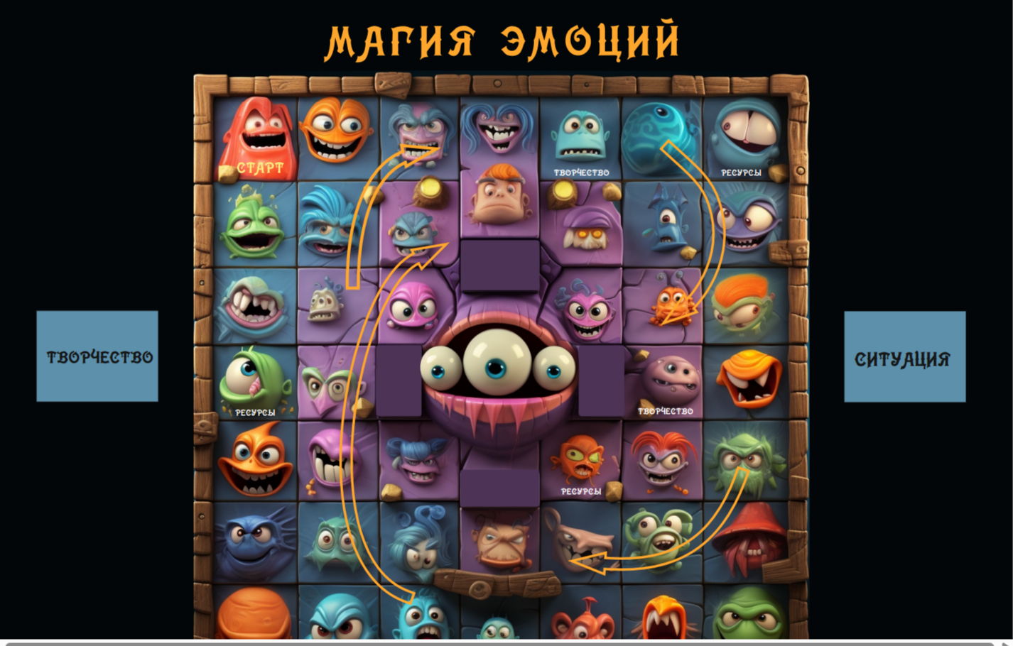 Игра-тренажер "Магия эмоций"