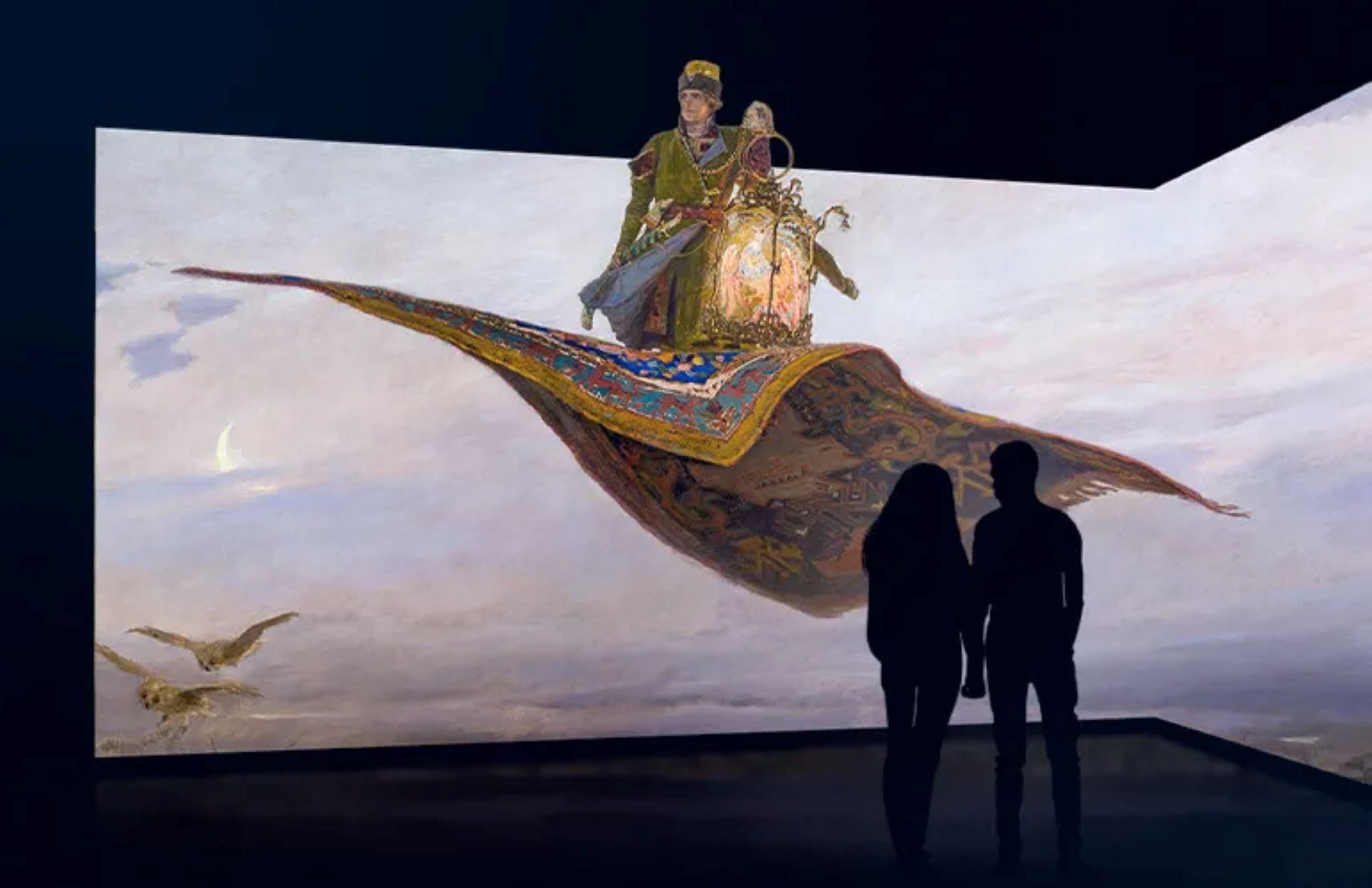 Выставка-путешествие «За тридевять земель. Ожившие шедевры русской живописи»