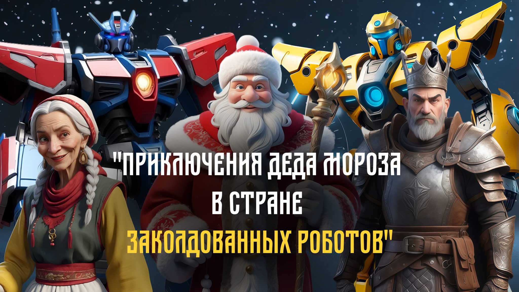 Приключения Деда Мороза в стране заколдованных роботов