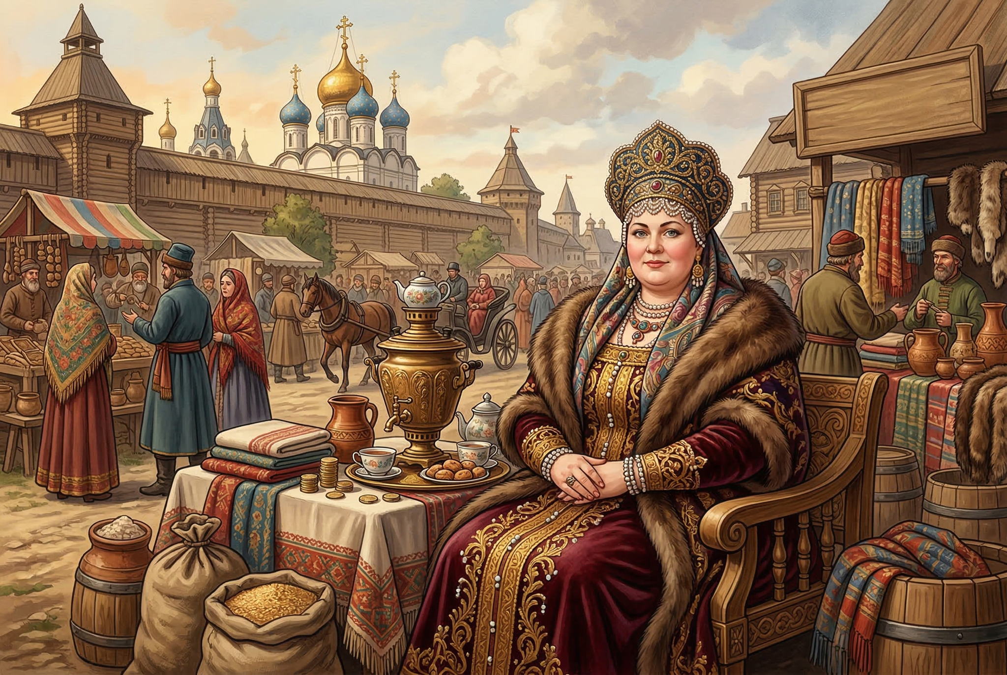 Лекция с пирогами "Купчихи. Женщины-предпринимательницы в России в XIX веке"