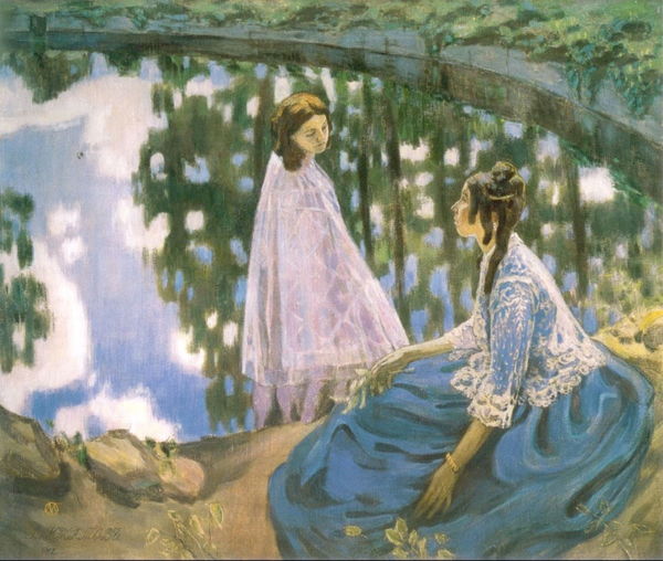 "Виктор Борисов-Мусатов. Грёзы о красоте". Лекция искусствоведа Елены Соломенцевой с мороженым и цветами