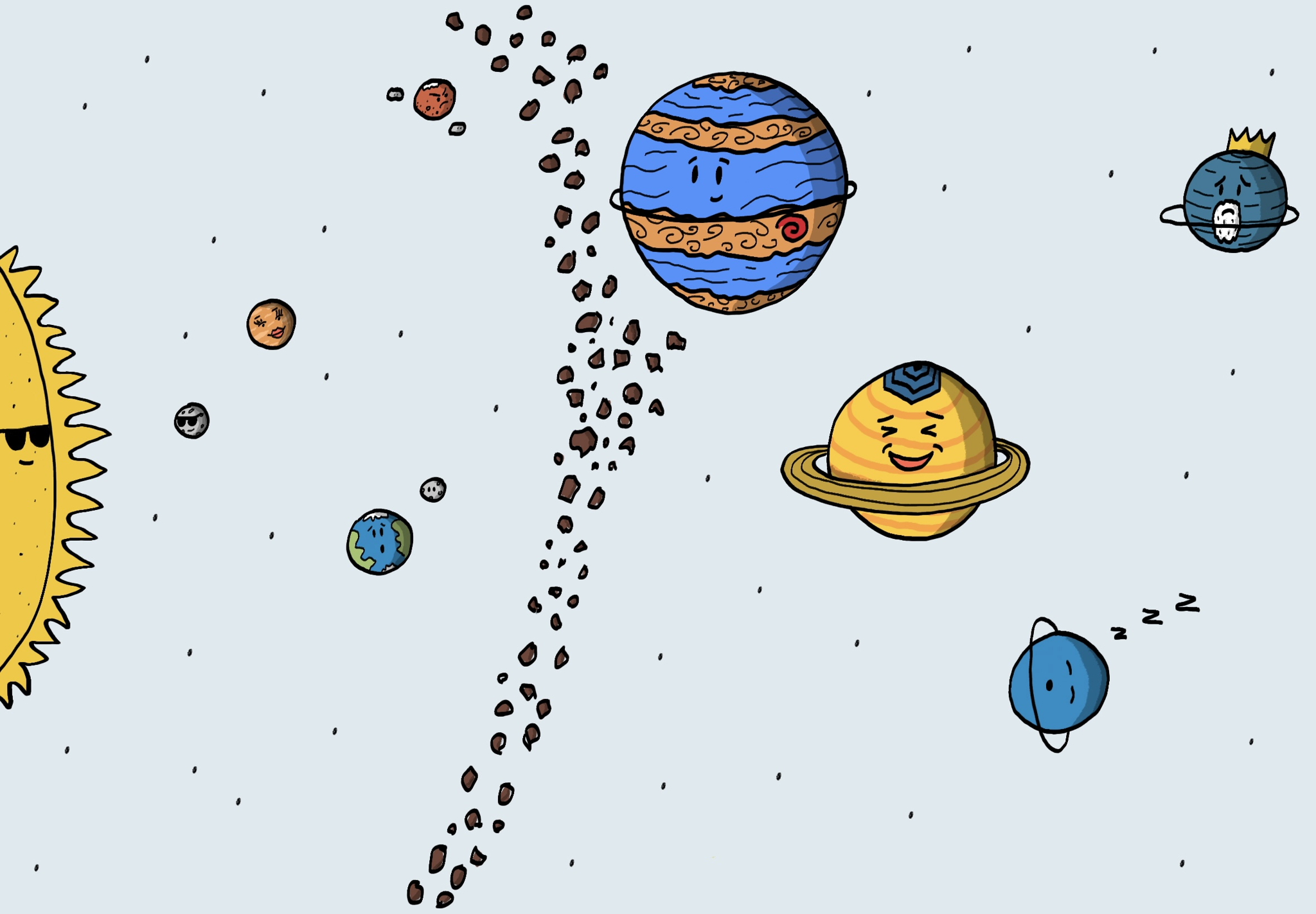 Космические планеты: театральный мастер‑класс с бумажными куклами