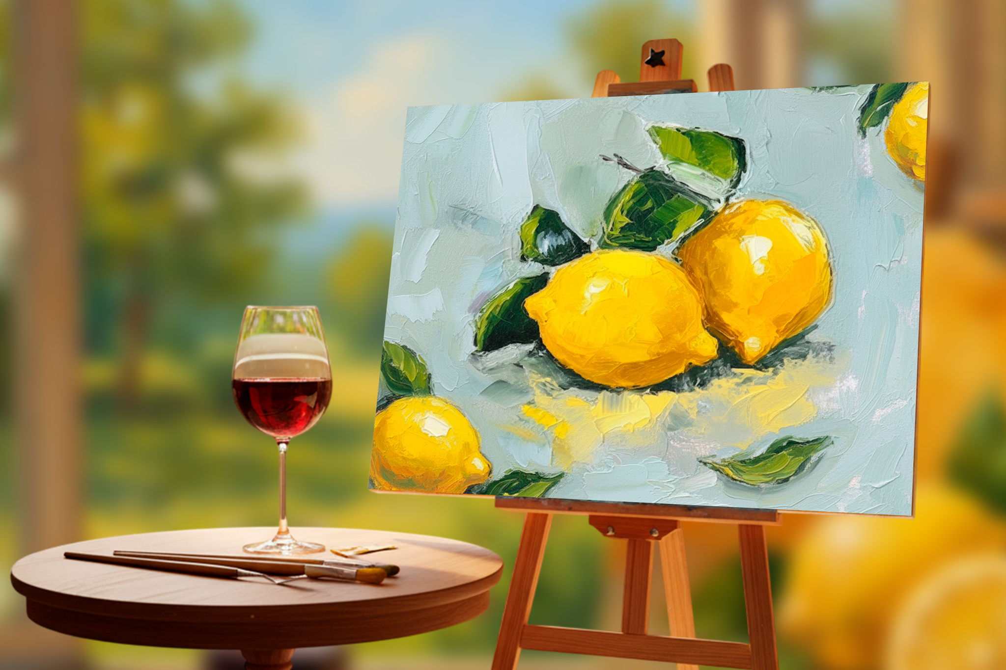 ПОД СОЛНЦЕМ ИТАЛИИ: АРТ-КЛАСС ПО ЖИВОПИСИ И ДЕГУСТАЦИЯ С СОМЕЛЬЕ