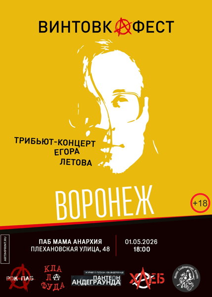 Винтовкафест. Воронеж. Фестиваль памяти Егора Летова