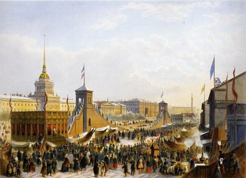 Увеселения в старом Петербурге
