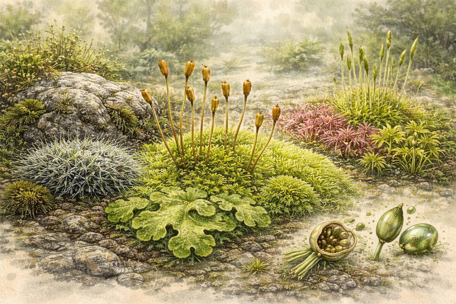 Онлайн-лекция "Настоящие мхи (Bryophyta): архитекторы зелёного ковра"