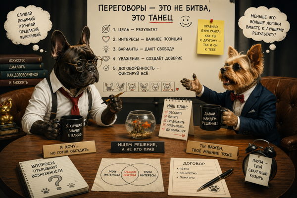 Однодневный практический тренинг «Переговоры, которые приносят результат»