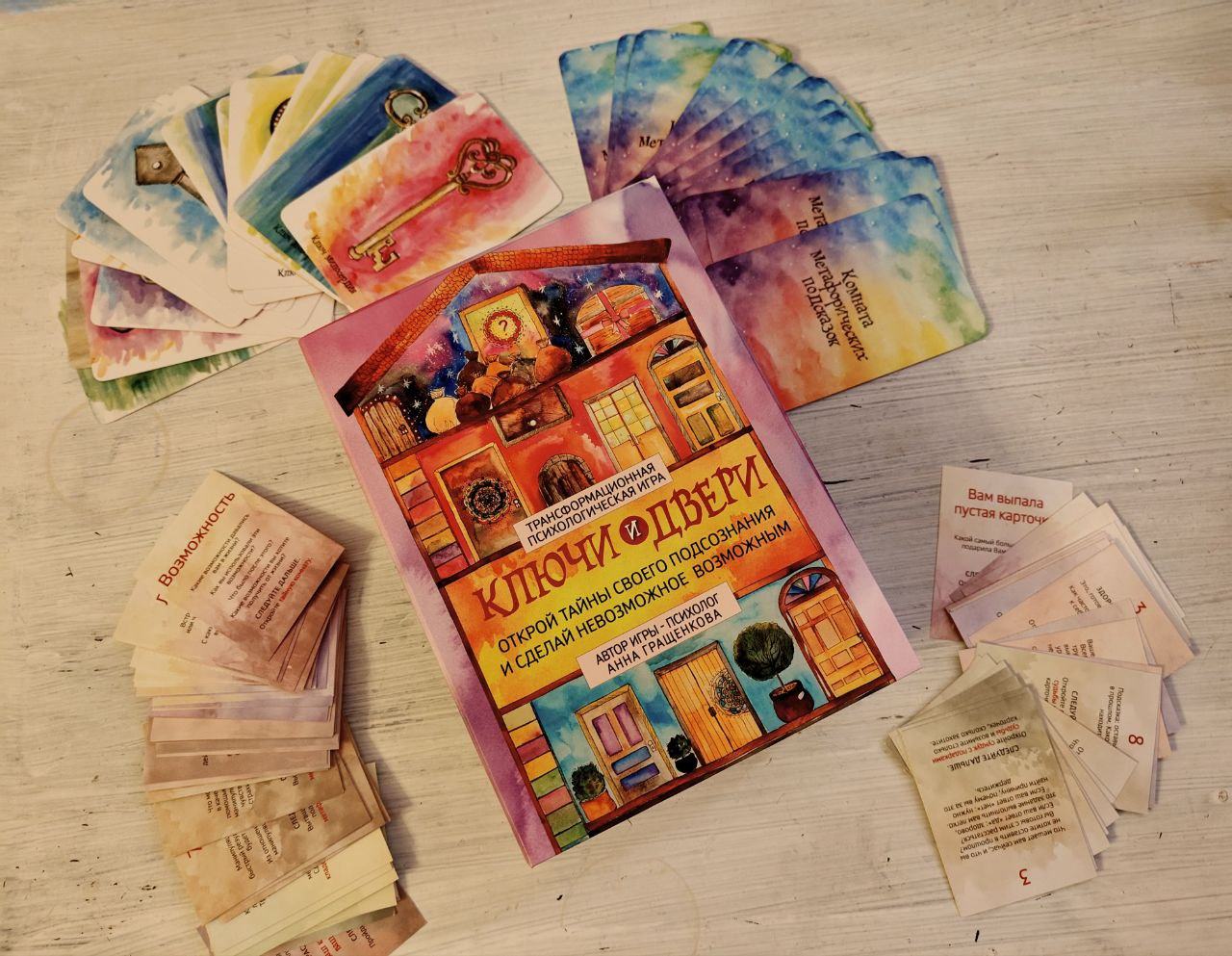 Психологическая игра "Ключи и двери"