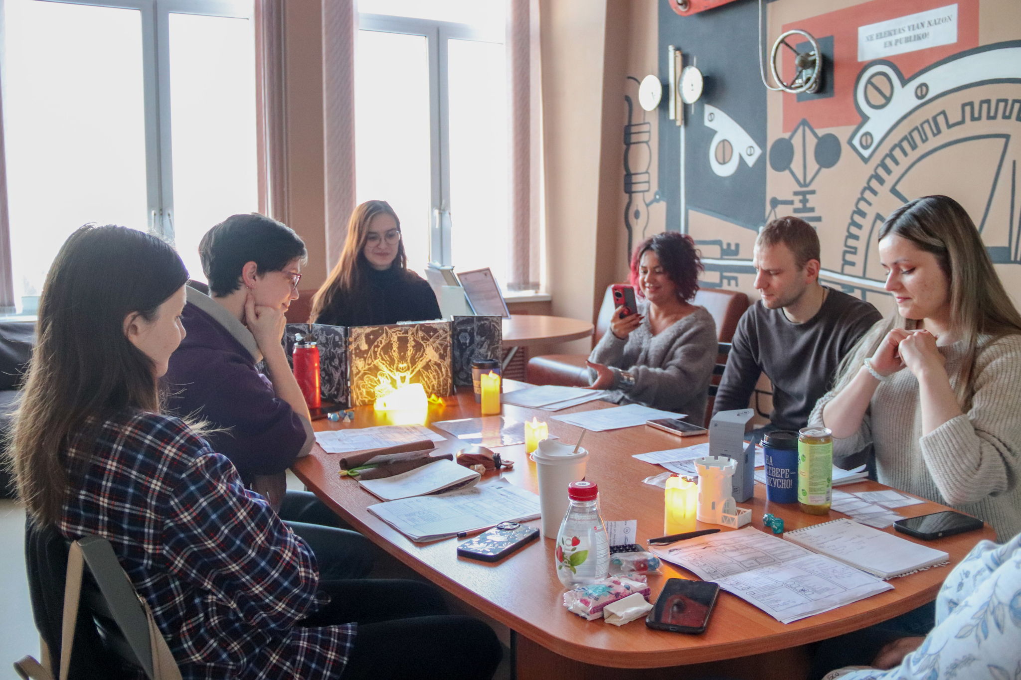 Вечера нарративных игр в Научке