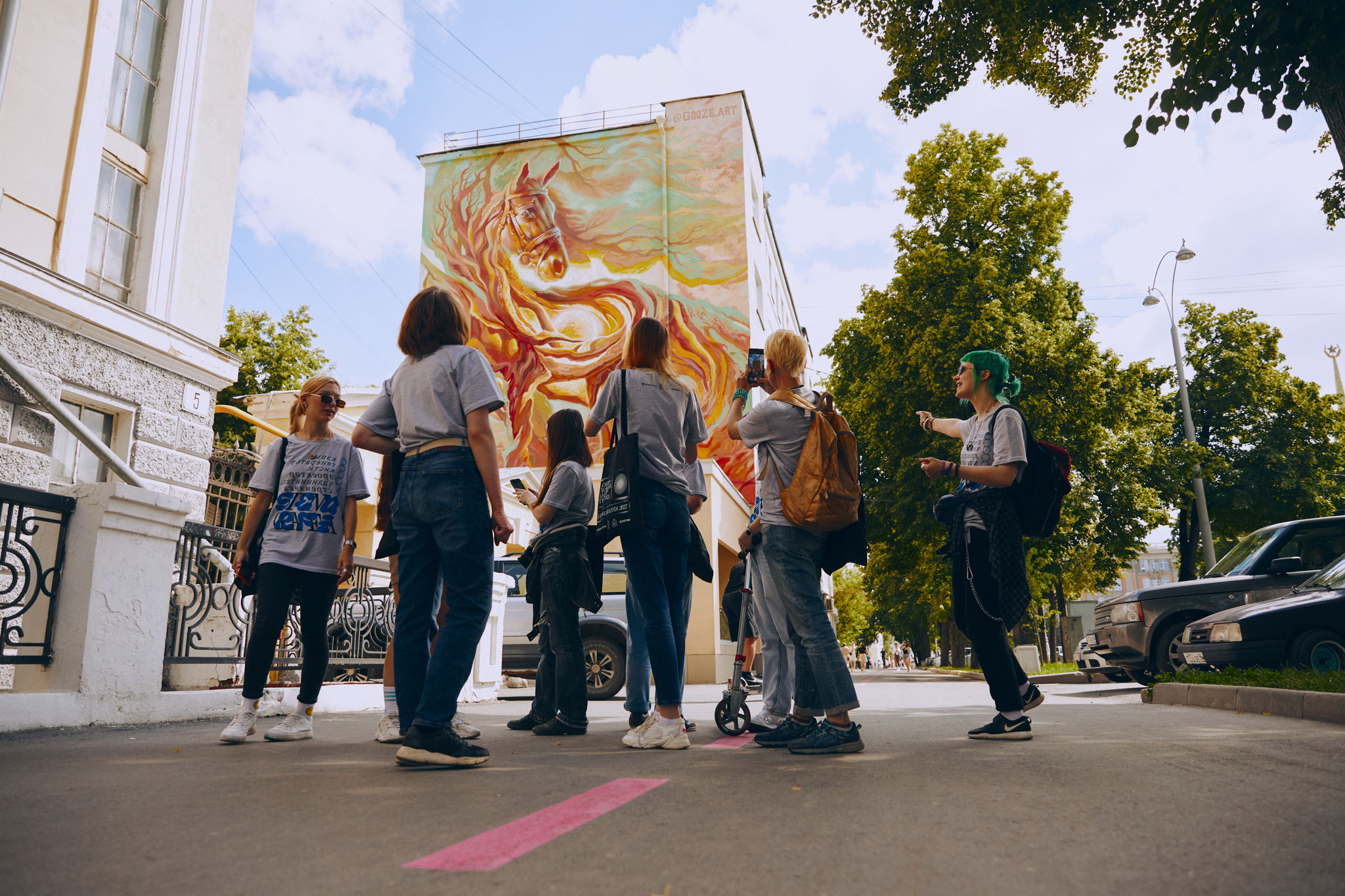 АРТ-ПРОГУЛКА ПО STREET ART LINE, МАРШРУТ 1